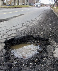 monstor pothole