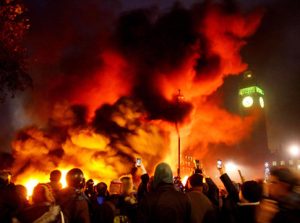 APTOPIX Britain Student Protest