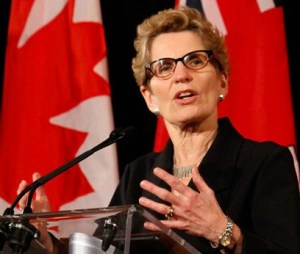 Ontario's next premier Kathleen Wynne.