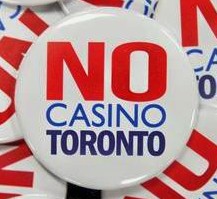 More than a few in Toronto are wearing this button.