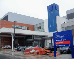 Niagara's new hospital, in its final days before opening. Photo by Doug Draper