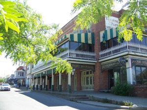 A section of Port Dalhousie in St. Catharines, Ontario, a designated Ontario Heritage District, now shelled out for a multi-storey condo tower. And it was all allowed under the province's Liberal Dalton McGuinty government. So much for protecting heritage districts in Ontario. File photo by Doug Draper