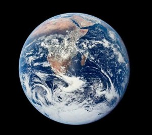 This earth may be the only place in the universe where we can survive. Let's make it our job as inhabitants to take care of it.