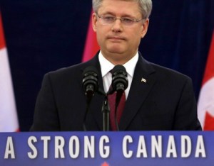 A strong Canada? Stronger for Harper's business elite, importing foreign labour to kill Canadian jobs.