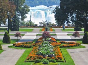 Queen Victoria Park - overlooking the American Falls from the parks corridor in Niagara, Ontario. Celebrate its 125th anniversary. It is a promise to protect at least some of what green space is left along the Niagara River corridor for future generations.