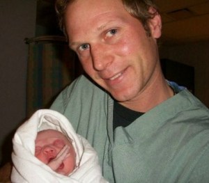 Murdered Ancaster, Ontario resident Tim Bosma in file photo with daughter.