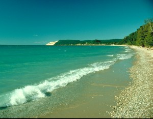 The scenic beaches and sand dunes of Lake Michigan, in the upper waters of the Great Lakes we in this region all depend on for a healthy life. Photo courtesy of the U.S. Environmental Protection Agency.