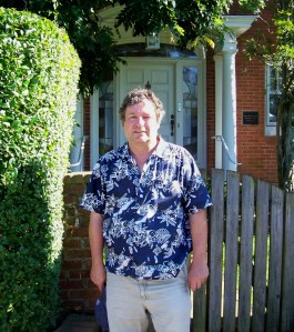 Wish I was back here, in front of the Cape Cod home of the late writer Norman Mailer, instead of doing cleanup in a flooded basement. Not the most flattering photo of yours truly and yes, I know I need to lose weight. I'll do that while we get Niagara At Large back in service.