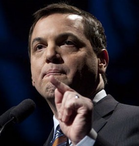 Ontario Conservative Leader Tim Hudak on the attack