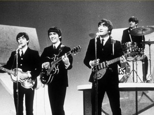 The Beatles on Ed Sullivan Show, February, 1964