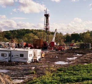 A gas fracking operation at work in rural Pennsylvania. Do we want this in rural Ontario?