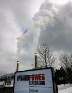 Nanticoke coal-burning energy plant in full flight, toxic emissions and all. Ontario has finally shut coal energy plants off.l