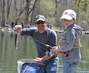 Having fun fishing at St. Johns Conservation Area pond, File photo courtesy of Niagara Peninsula Conservation Authority