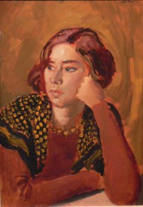 Augustus John, Portrait of "Poppet", the artist's daughter, 1935 