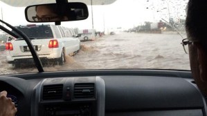 Will this swamp of water from a flash flood on a stretch of the QEW this August 4th become another excuse for constructing an alternative highway? Maybe it would be better to stop burning so much climate changing carbon in the first place?