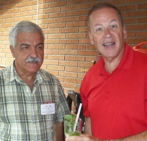 St. Catharines Mayor Brian McMullan and Cuban Ambassador Garmendía Peña at a previous annual Taste of Cuba gathering