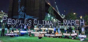 peope climate march