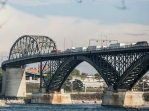 Will the Peace Bridge or other Canada/U.S border crossings in the Niagara/Buffalo area be used for trucking liquid nuclear waste?