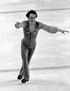 Toller Cranston in 1976 and at the top of his sport.