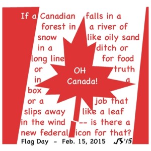 canadian flag sent to nal