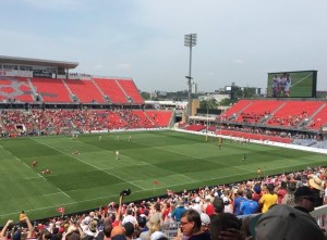 Wow. Look at all the empty seats for Pan Am rugby matches, whatever kind of ivory league school sport rugby is in the first place. But then who other than the elites can afford to attend these 'Games'. According to a recent CBC report, tickets for the closing ceremonies are not going up to and over $1,400 dollars. But the rest of us will be paying the bills for all of this long after those closing ceremonies are over. 