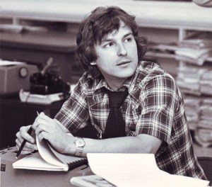 I can never go back to those days when newspapers could be king, but we can try to do something here for our region of the world and those of us who have a common determination to make life good for our friends and neighbours and for our children. A too old file photo of Doug Draper, working for a once-proud Niagara, Ontario newspaper