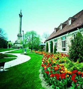 Niagara Parks' scenic Queenston Heights park overlooking the lower Niagara River