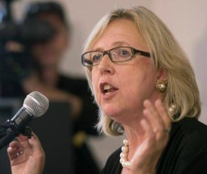 Canadian Green Party Leader Elizabeth May not included in upcoming leaders' debate