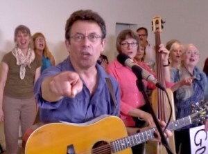 Now retired Environment Canada scientist Tony Turner singing 'Harperman' about a prime minister who didn't care for the tune.