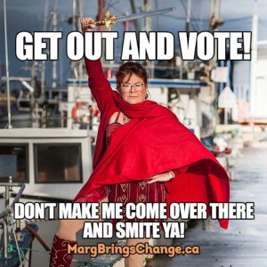 get out and vote marg httpcents.margbringschange.caindex.htm