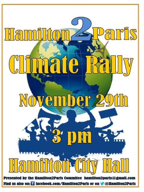 hamilton climage rally