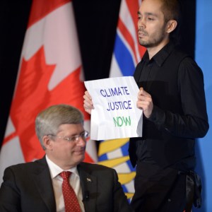 Those were the days in Canada - not so long ago - when Harper brushed aside calls for action on climate change with a smug smile.