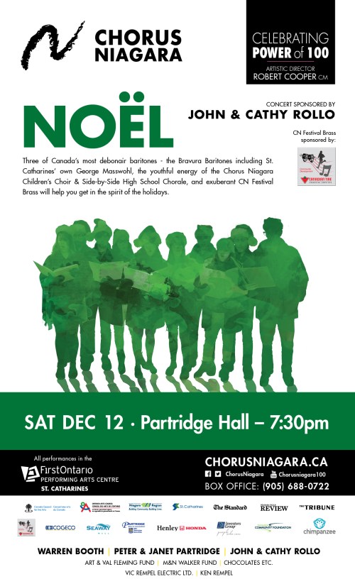Noel Poster chorus niagara