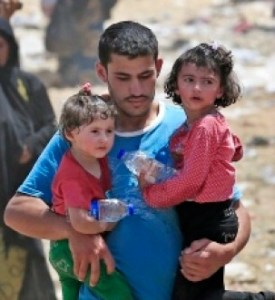 Syrian refugees wait in overseas camps for chance for a new home.