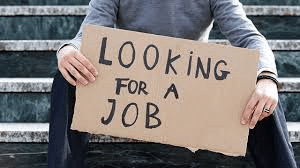 jobless sign