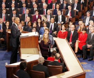 U.S. Barack Obama delivers State of the Union Address for last time in his presidency.
