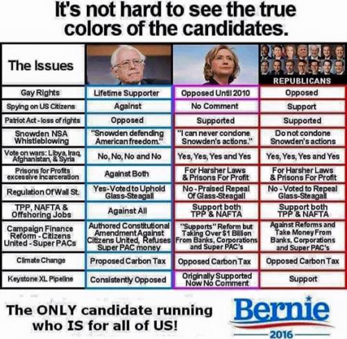 bernie sanders record m moore