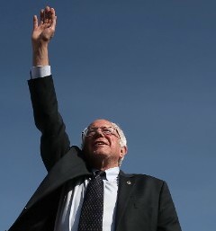 U.S. Senator and presidential hopeful Bernie Sanders