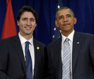 Canadian Prime Minister Justin Trudeau and U.S. President Barack Obama make climate change a focus of talks during state visit this March 10th in Washington.