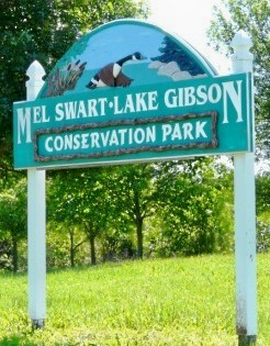 A conservation park along the shores of Lake Gibson in Thorold, the Niagara community where Mel Swart lived and fought to (among other things) lay the groundwork for Niagara's internationally recognized Greenbelt, aimed at protecting what is left of the region's precious tender fruit and grape growing lands from sprawling development.