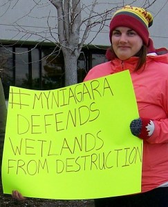 niagara wetland rally again april 7