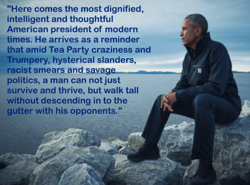 obama versus trump