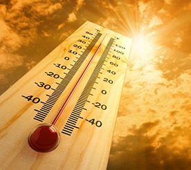 climate change temps