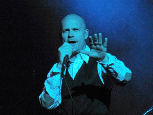 Gord Downie performing on the Artpark Main Stage in Lewiston, New York on June 6, 2009. Photo by Kelly Robson