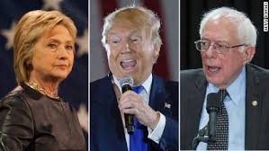 hillary donald bernie