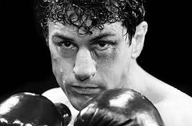 Robert De Niro as Jake LaMotta in the 1970s film classic 'Raging Bull'