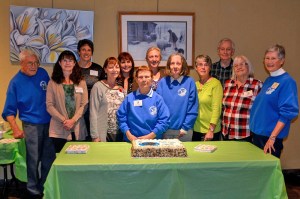 Niagara Falls Nature Club's board of directors gathers for 50th anniversary celebration. Photo by Michael Deeley. 