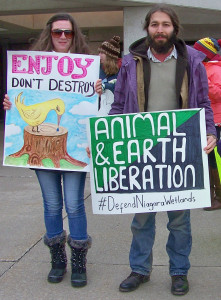 Growing numbers of Niagara area citizens are protesting further destruction of our wetlands and other natrual heritage.