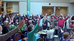 Hallelujah Chorus goes viral in a Niagara, Ontario shopping mall