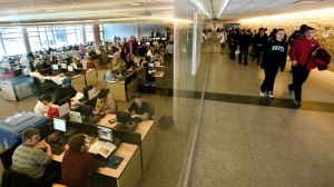 Post-secondary schools like Niagara College and Brock University, an image from which is shown here, draw young people to Niagara. But what more can be done to keep them in the region after they graduate?